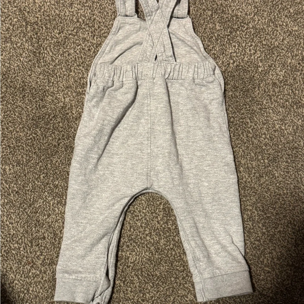 Disney Winnie the Pooh Baby Overalls 6–9 Months Gray Tigger